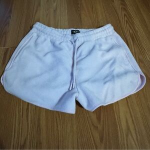 Ugg Pertia Sherpa Shorts Women’s Fuzzy Light Pink Size M NWOT Lounge Cozy Casual